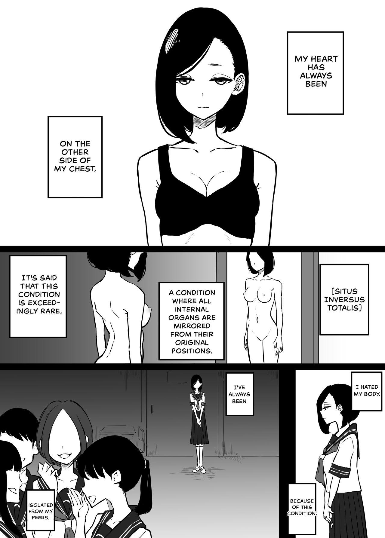 Monster Cock The Girl With a Mirrored Heart | Sousaku Yuri: Shinzou ga Gyaku ni Aru Onnanoko no Hanashi - Original Ass - Page 1