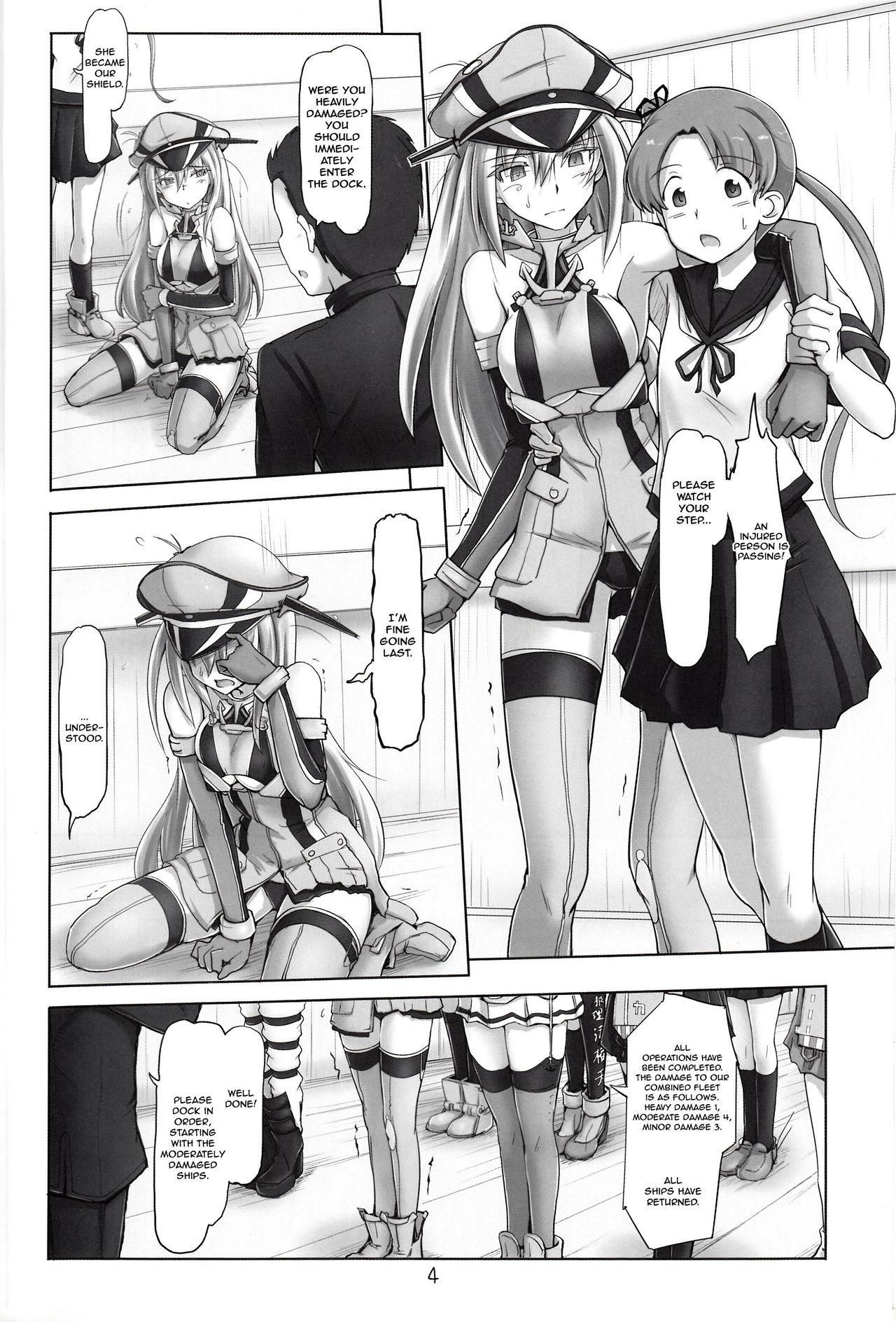 Bribe Kekkon Kakko Shoya - Kantai collection Danish - Page 3