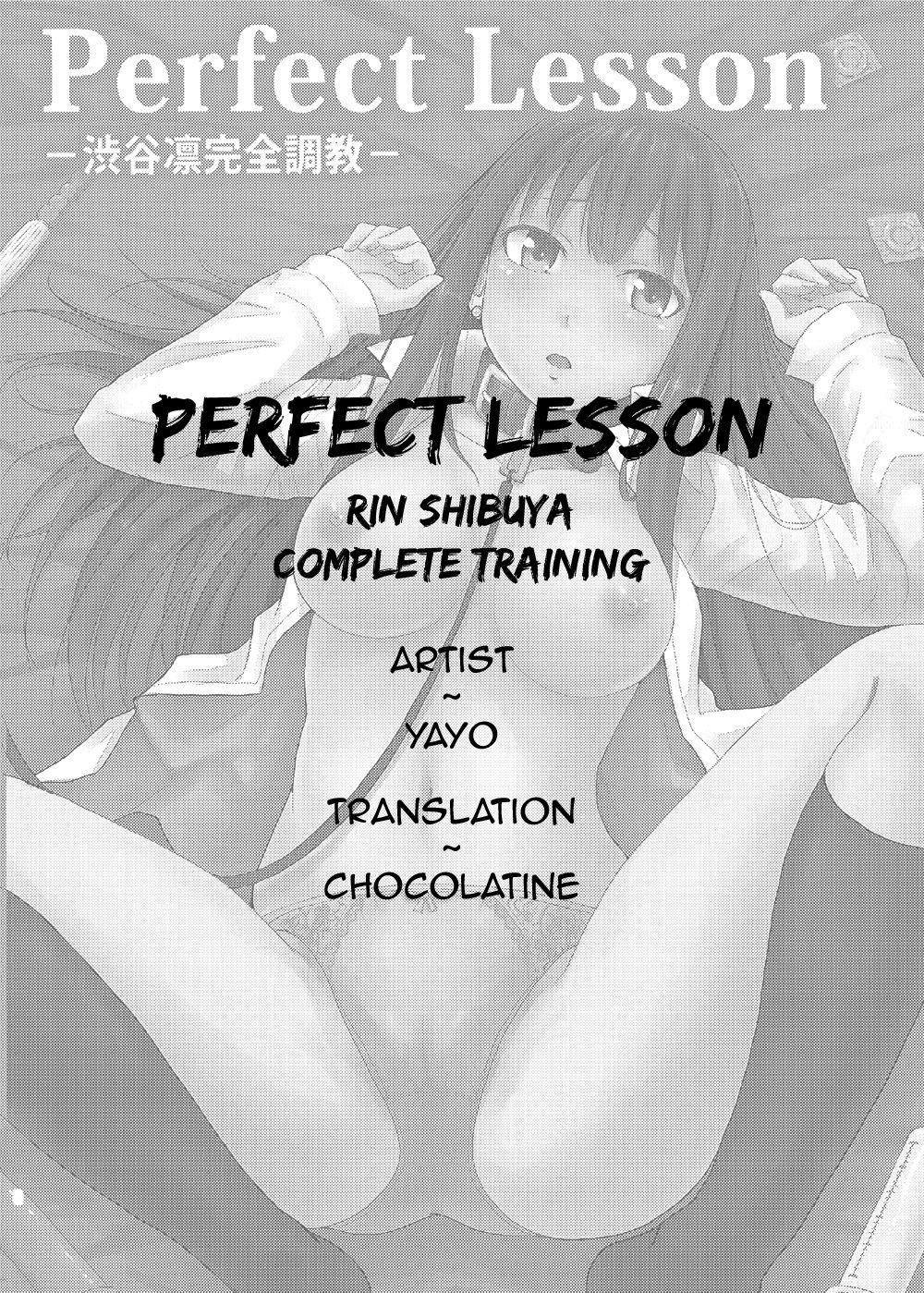 (C83) [MillionLove (Yayo)] Perfect Lesson -Shibuya Rin Kanzen Choukyou- | Perfect Lesson -Rin Shibuya Complete Training- (THE IDOLM@STER CINDERELLA GIRLS) [English] [Chocolatine] 27