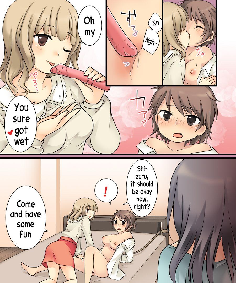 Sex Tape Leskko ni Otoko no Yosa o Oshieyou to Shitara Nyotaika Choukyou Sareta Ore | I wanted to teach these lesbians the good things about boys but ended being taught by them instead!? - Original Trannies - Page 13