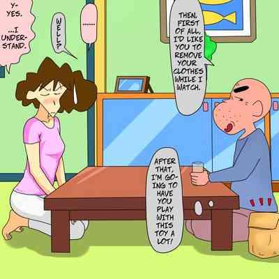 Footjob Sodomized by my Father in Law, Anal Side- Crayon shin-chan hentai Chubby 8