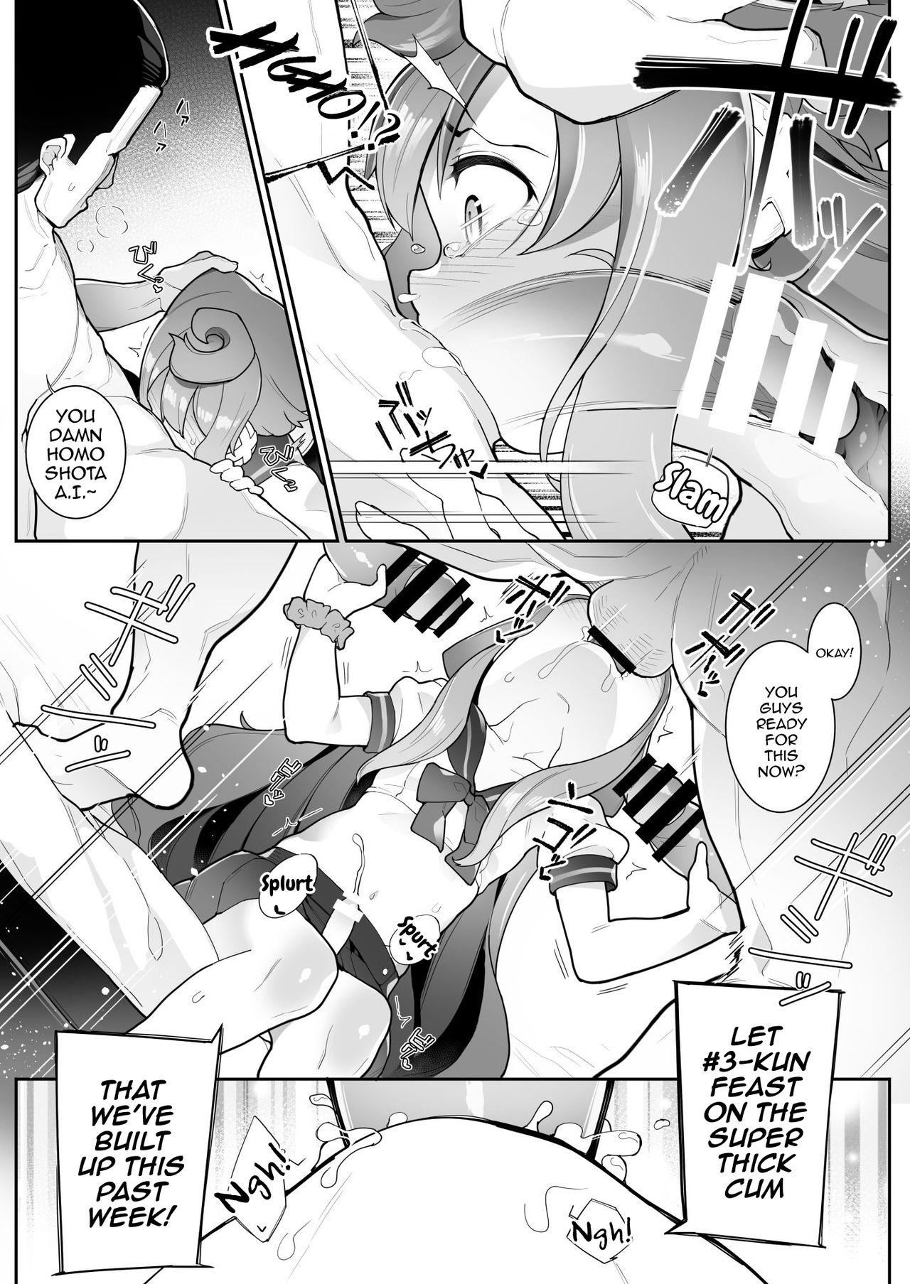 Group Sex (Akihabara Chou Doujinsai) [Kuropoplar (Nyakkuru)] HakaDol! 3-gou-kun no Mesu Ochi Tokunou Deliheal Service (Hacka Doll) [English] [mysterymeat3] - Hacka doll Hijab - Page 10