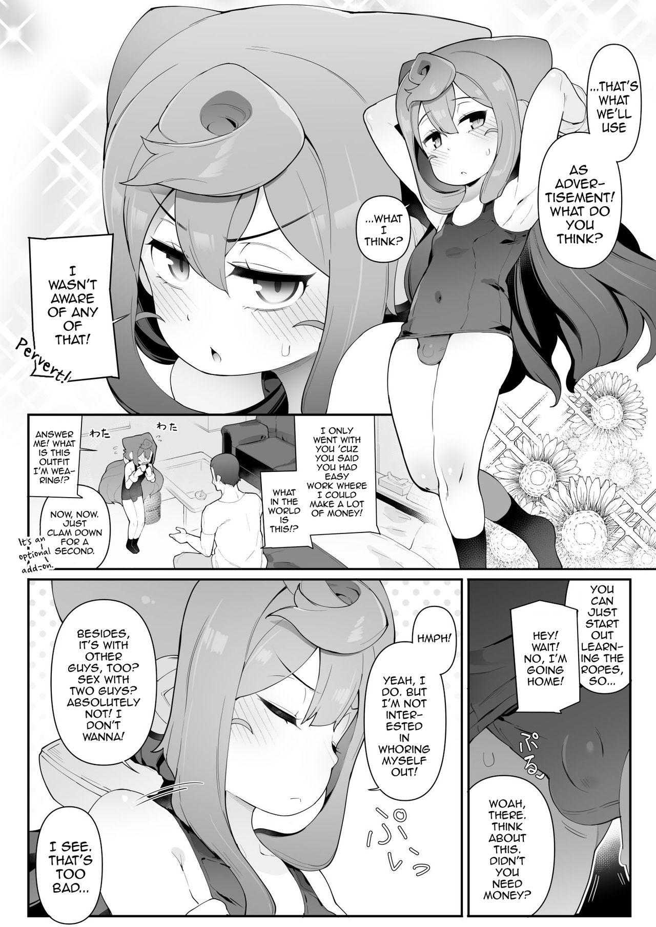 Tittyfuck (Akihabara Chou Doujinsai) [Kuropoplar (Nyakkuru)] HakaDol! 3-gou-kun no Mesu Ochi Tokunou Deliheal Service (Hacka Doll) [English] [mysterymeat3] - Hacka doll Street - Page 3