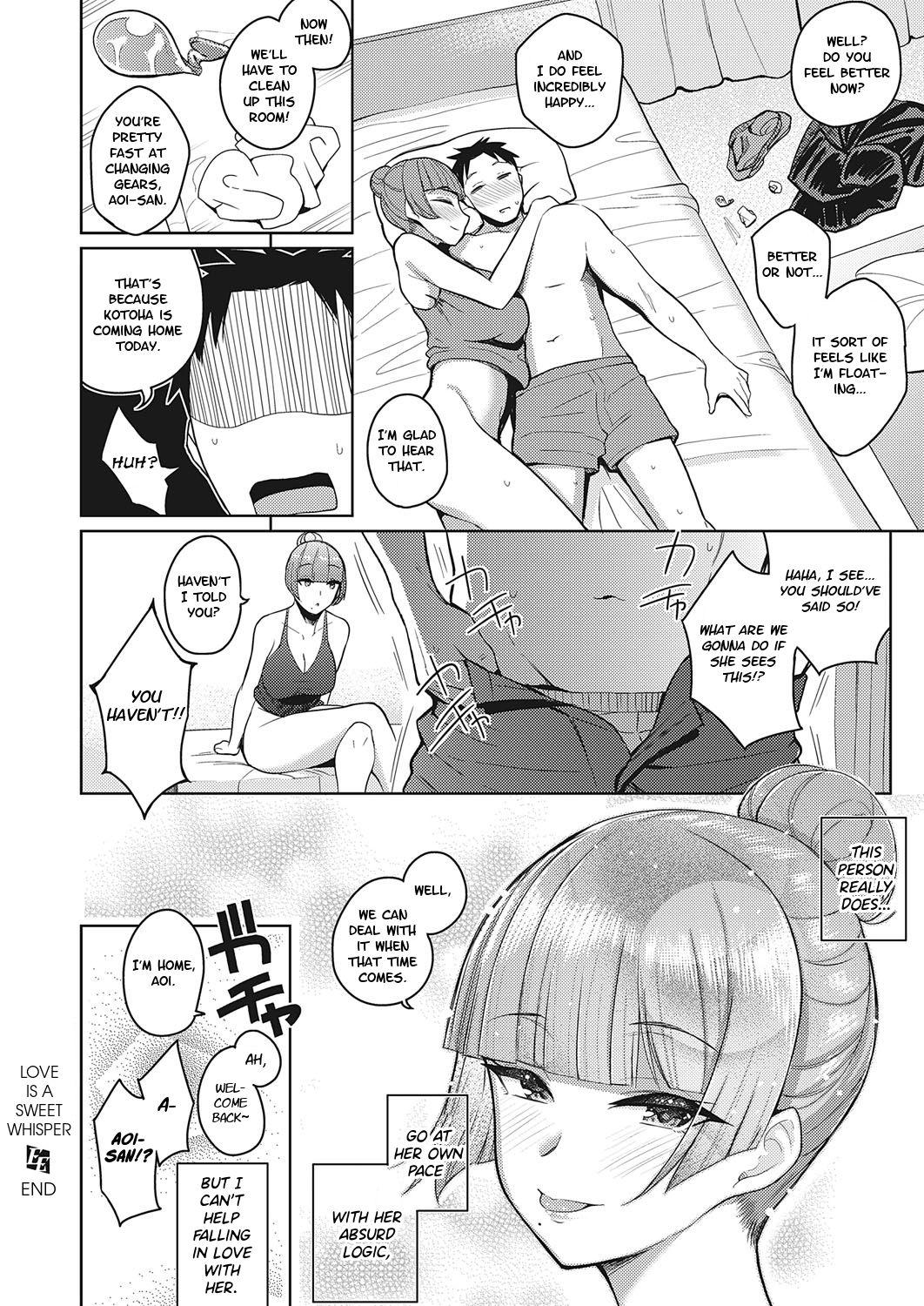 Girlongirl Koi wa Amaku Sasayaku | Love Is a Sweet Whisper Cock Suck - Page 24