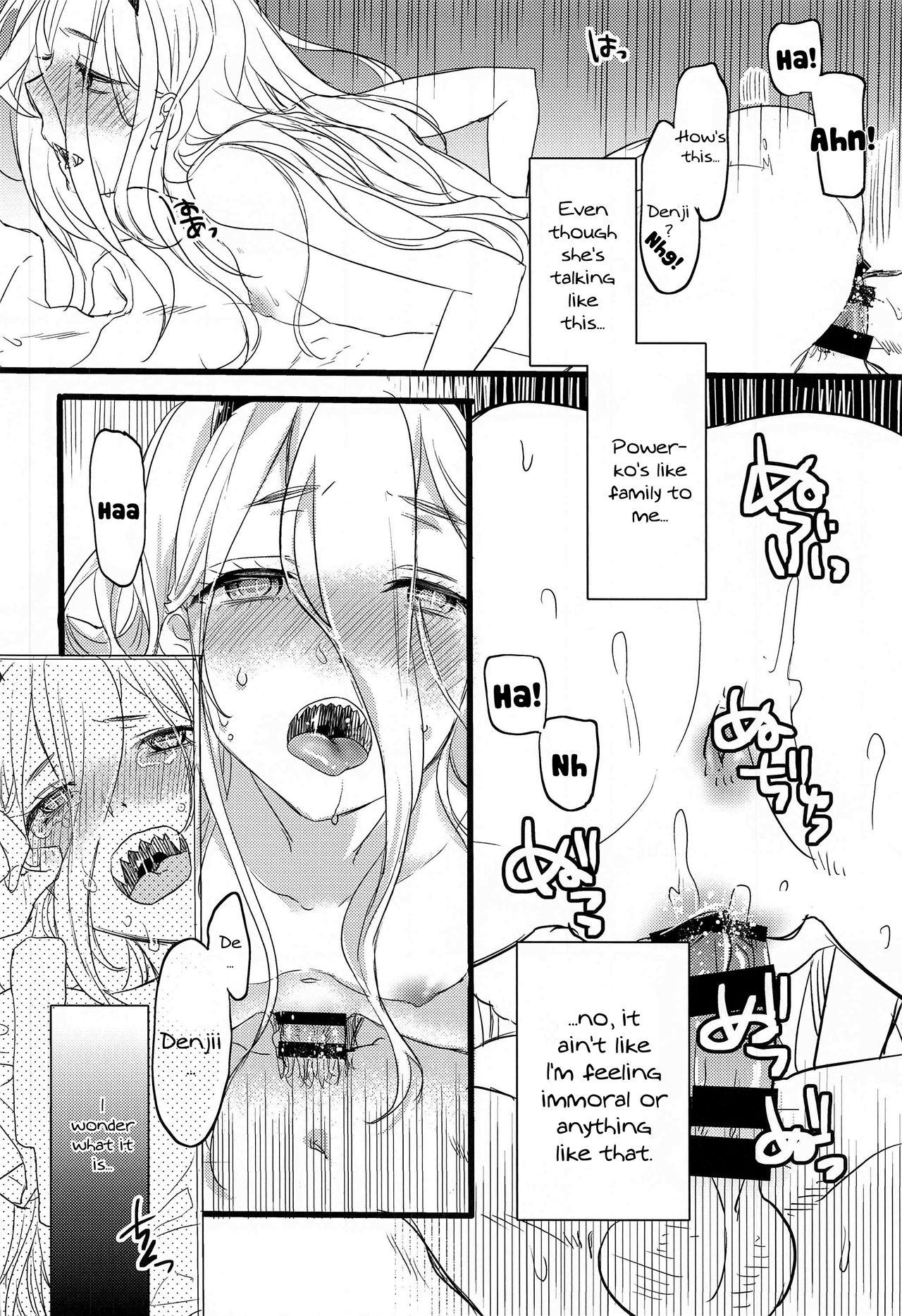 Youth Porn Like a Cats - Chainsaw man Pussy Eating - Page 5