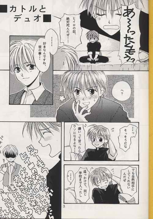 Blonde Jibaku No Susume - Gundam wing Fantasy Massage - Page 4