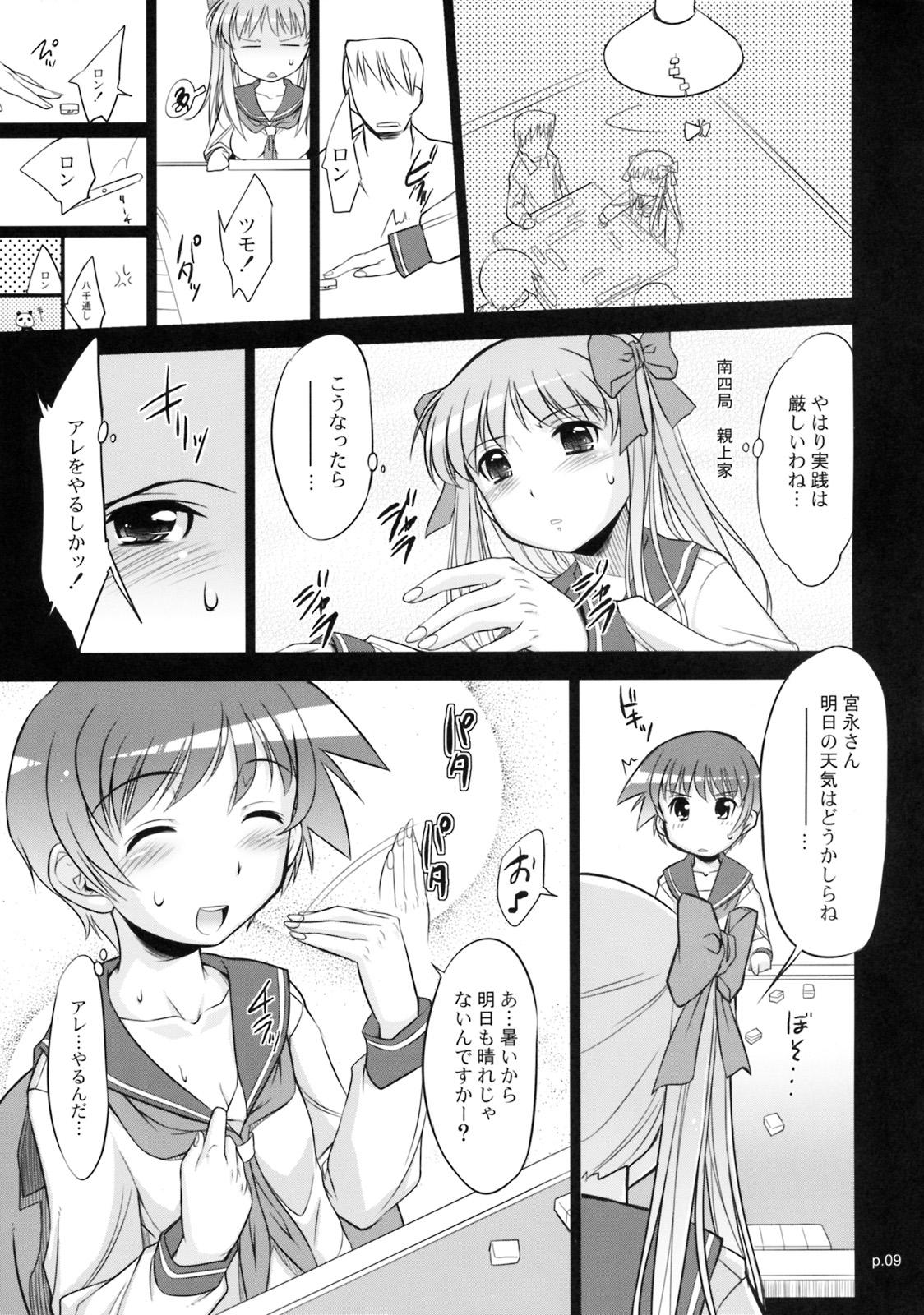 Analplay Asada Tetsuyada!! Mahjang Taikai - Saki Metendo - Page 8