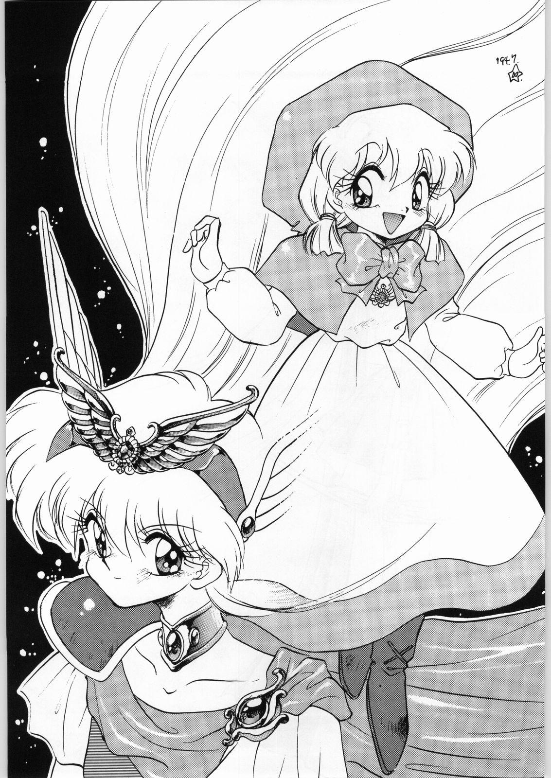 Big Boobs Dance of Princess 3 - Sailor moon Tenchi muyo Akazukin cha cha Minky momo Ng knight lamune and 40 Asslicking - Page 4