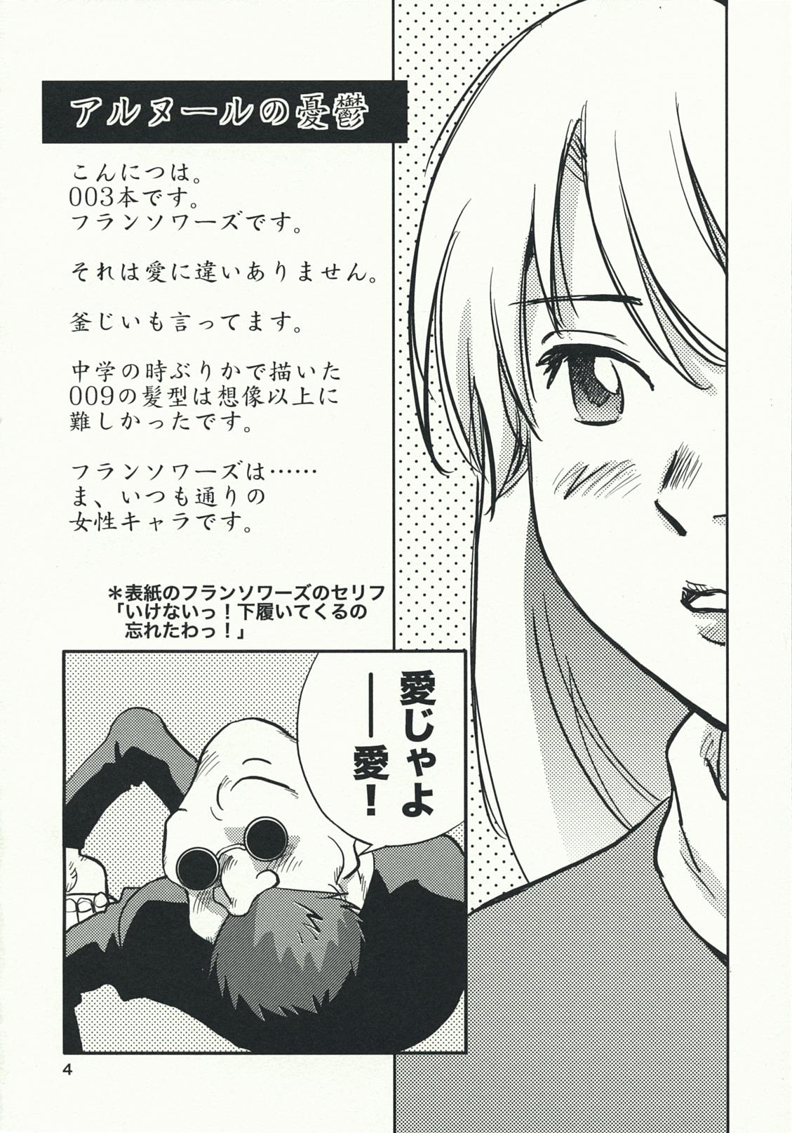 Roughsex Arnoul no Yuuutsu | The Melancholy of Arnoul - Cyborg 009 Chunky - Page 3