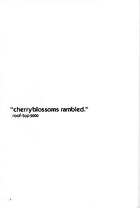 cherryblossoms rambled. 2