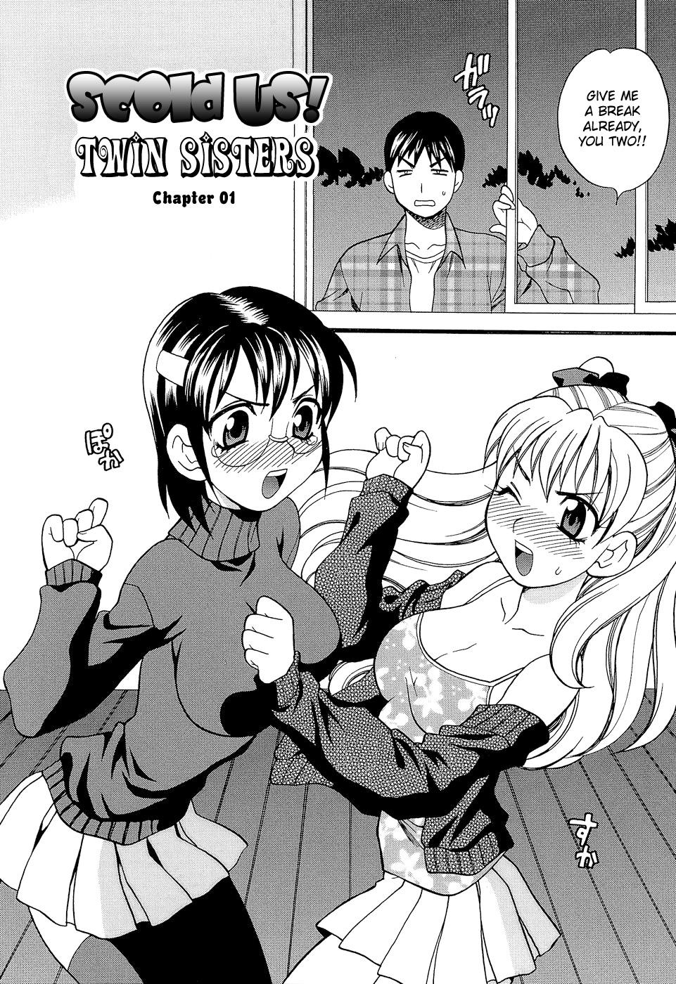 [Yukiyanagi] Shikatte! Futago Shimai - scold me! twins sisters Ch. 7-11 [English] [Strange Grey Cat] 9