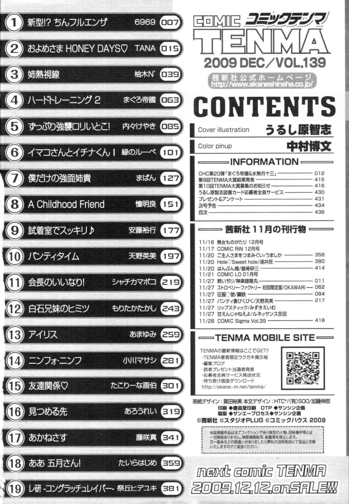 COMIC Tenma 2009-12 Vol. 139 437