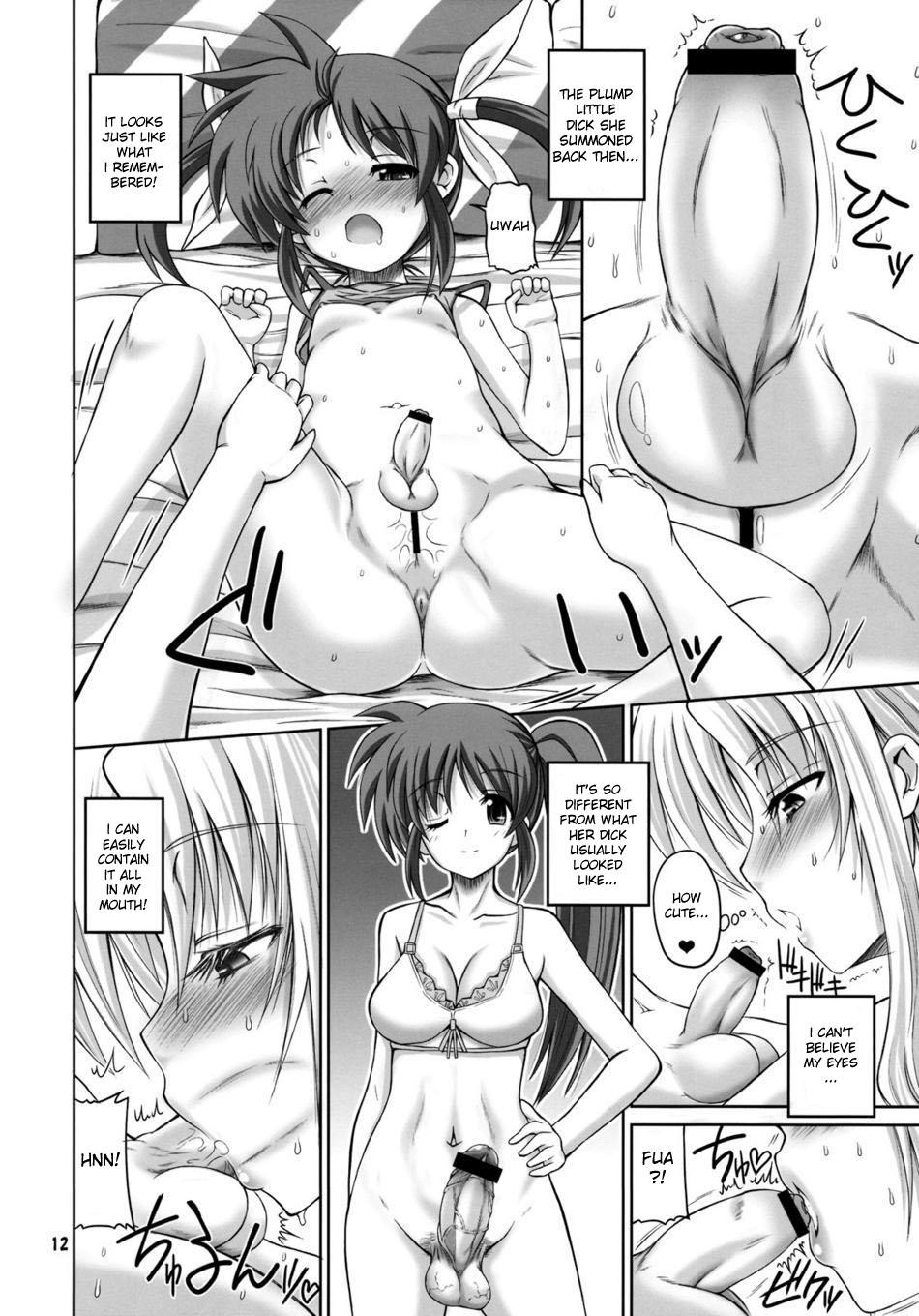 Nylon Otona Fate to Kodomo Nanoha - Mahou shoujo lyrical nanoha Free Real Porn - Page 11