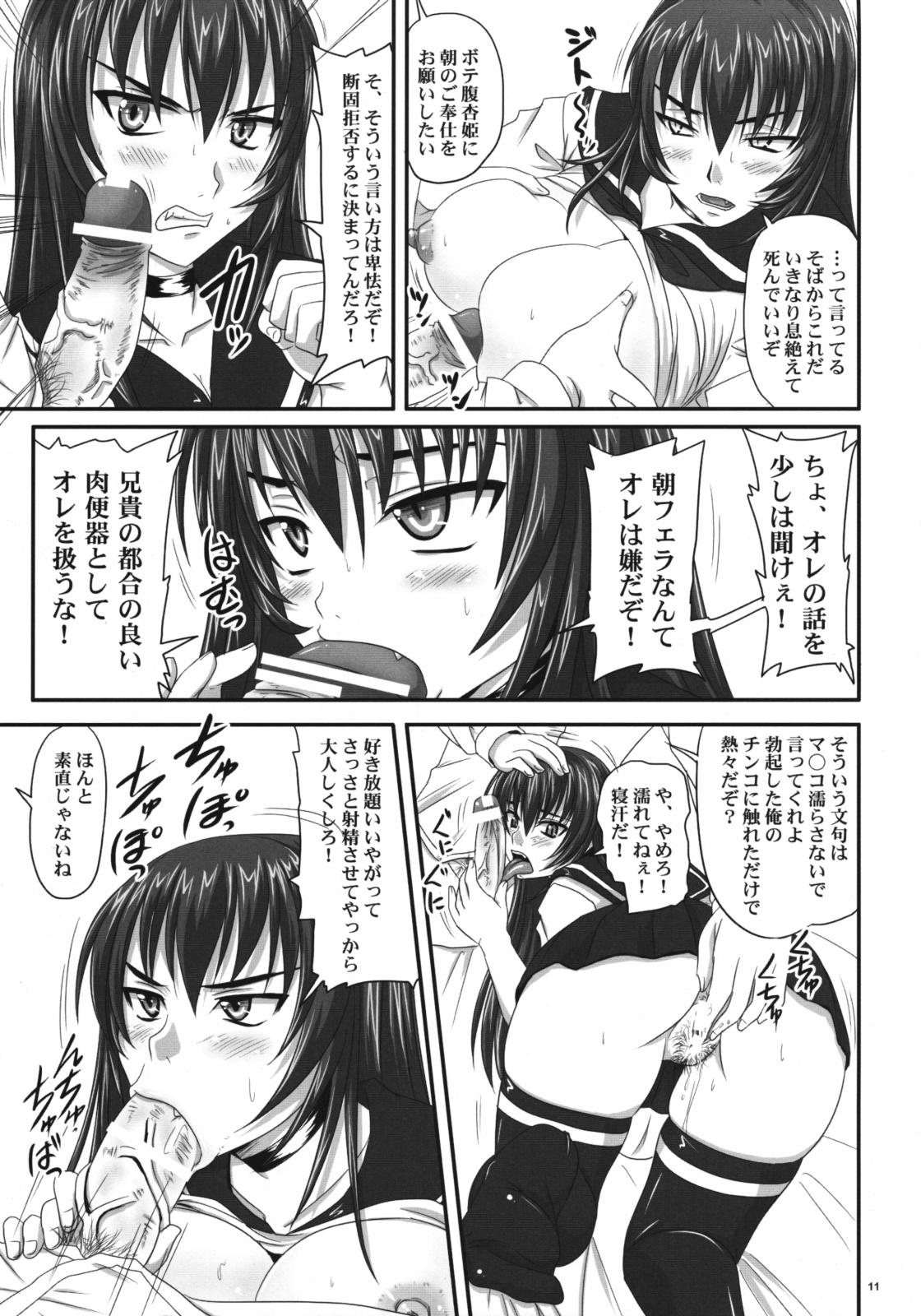 Mother fuck (C76) [Nozarashi (Nozarashi Satoru)] Do-S na Hime wa Kegasareru Haji no Kisaki - Soukan Yuugi Insertion - Page 10