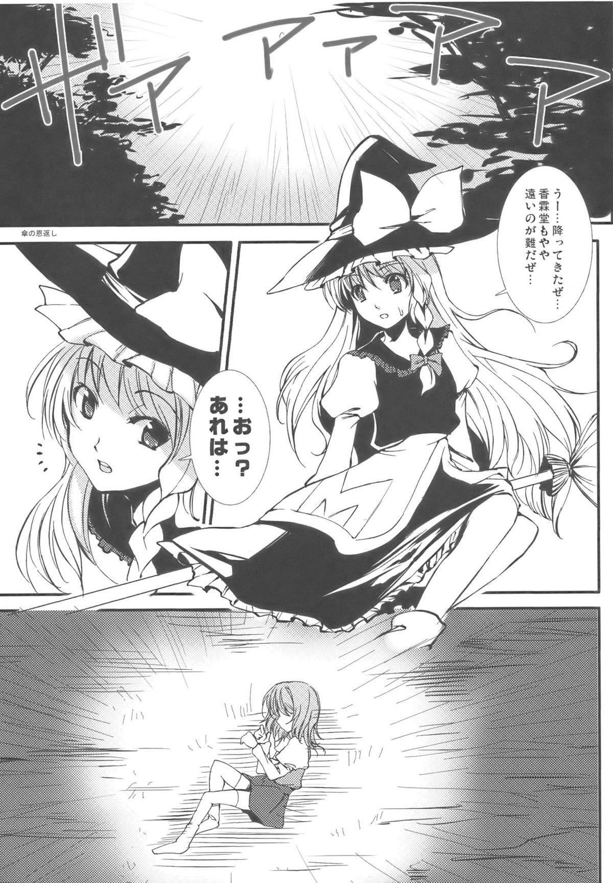 Backshots Kasa no Ongaeshi - Touhou project Muslim - Page 3