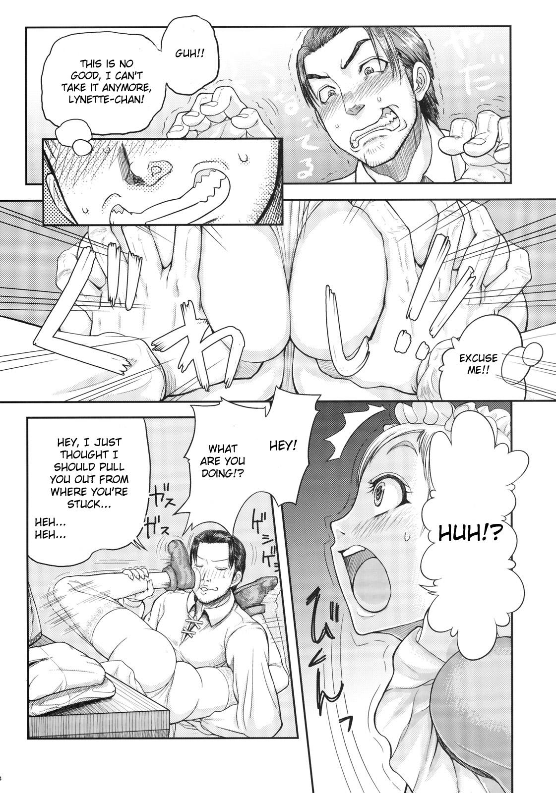 Slapping Lynette-chan ni Omakase! - Soulcalibur Bubble Butt - Page 5