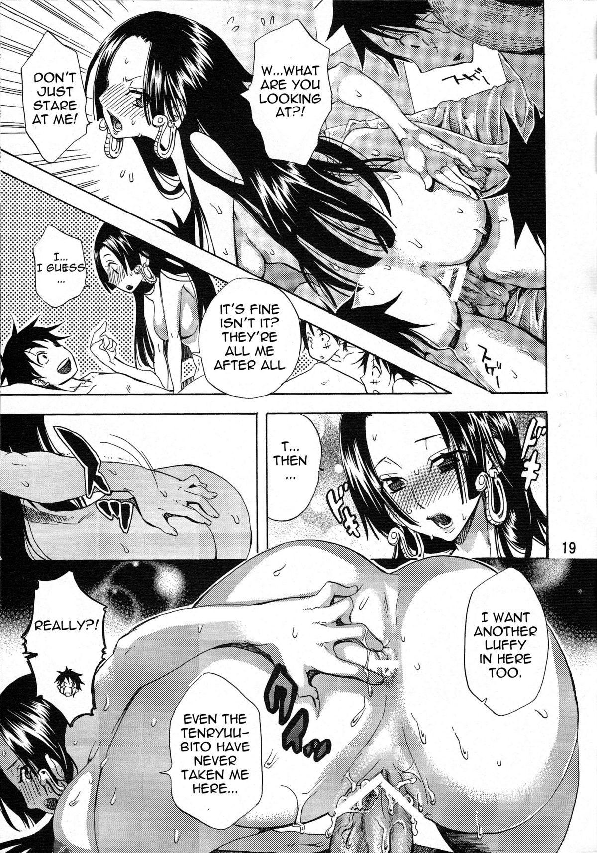 [Kurione-sha (YU-RI)] Yokujou Rensa ~Hebihime ver.~ | Sexual Desire Cascade ~Snake Empress ver.~ (One Piece) [English] {doujin-moe.us} 17