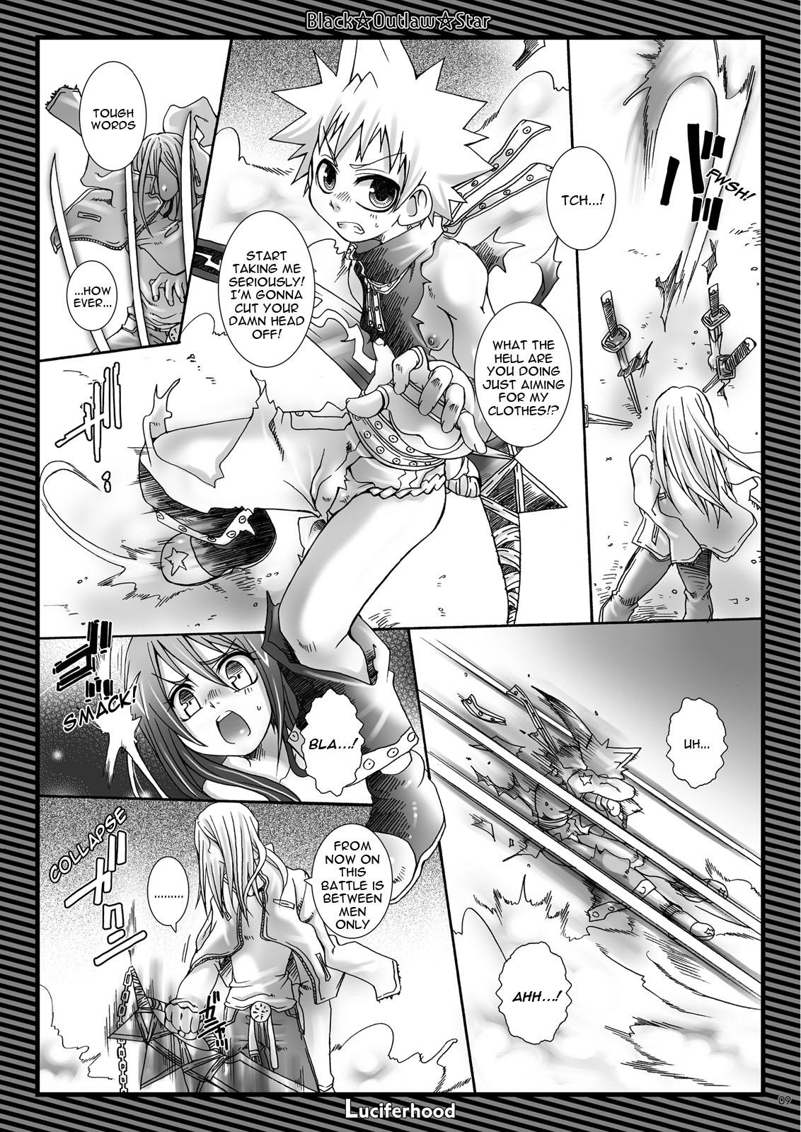 Hugecock Black Outlaw Star - Soul eater Milf Fuck - Page 7