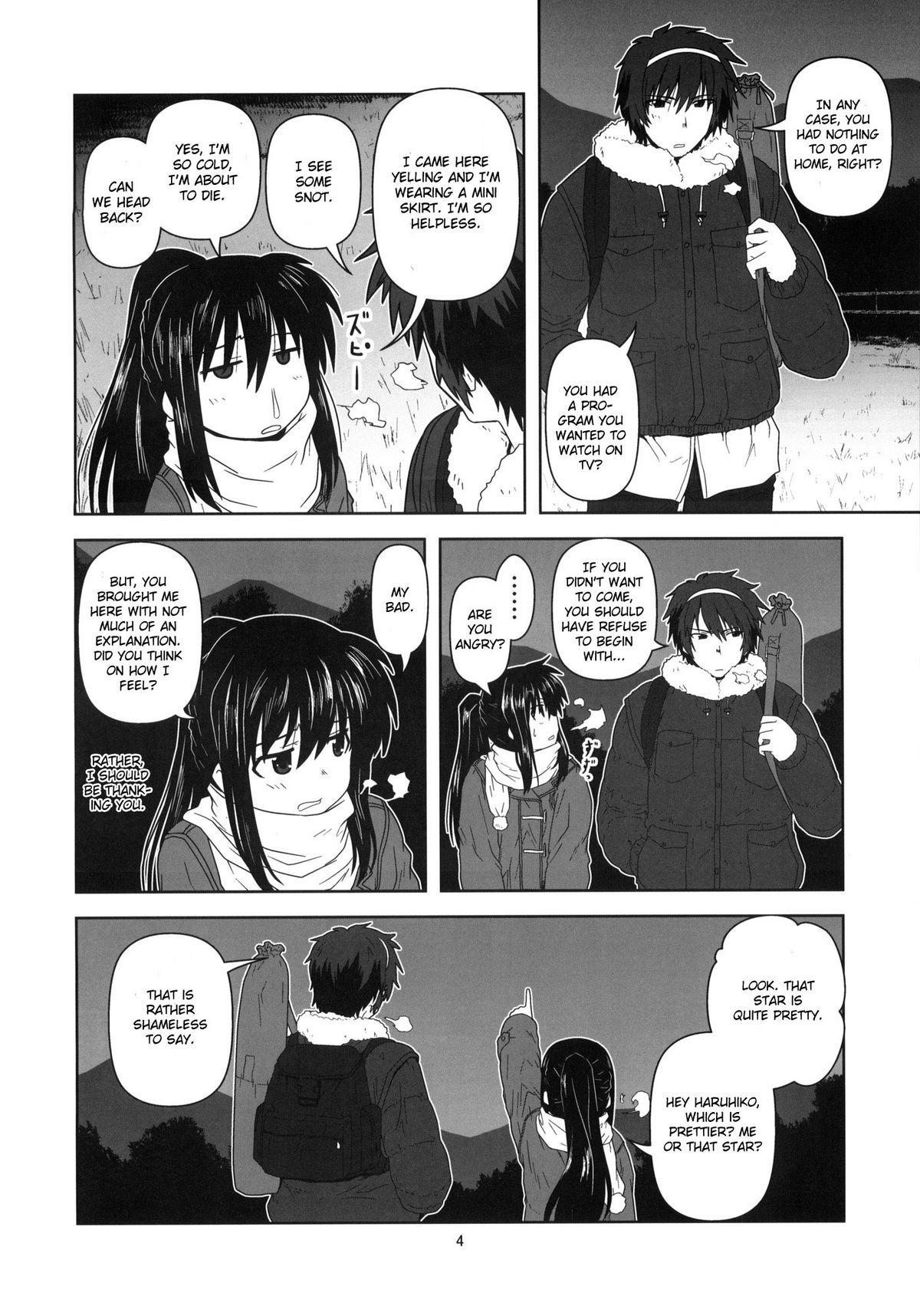 Teenage Sex Kyonko to Issho - The melancholy of haruhi suzumiya Gay Shaved - Page 3