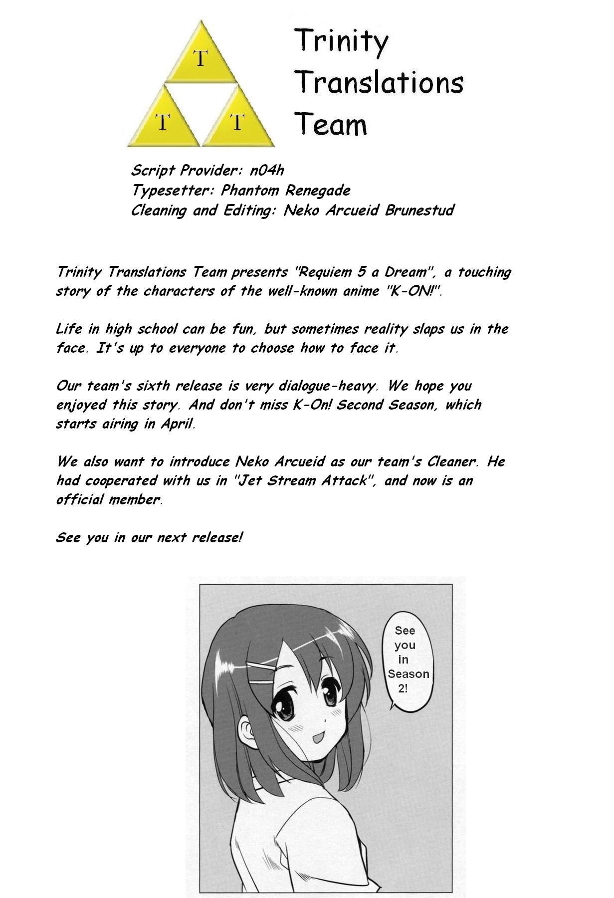 Ohmibod Reqiem 5 A Dream - K-on Sislovesme - Page 59