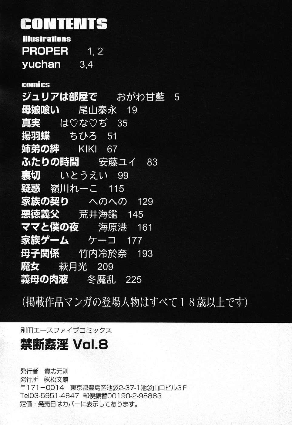 Kindan Kanin Vol.08 ～ Gibo Youjo Soukan ～ 243