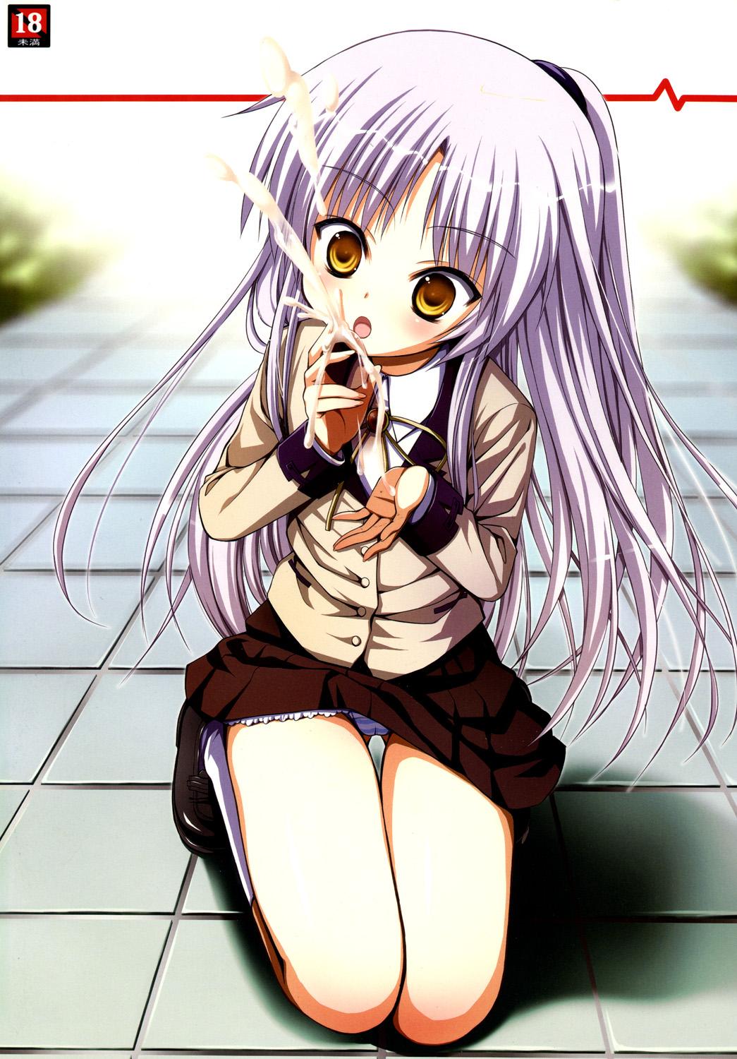 Asstomouth Tenshi-chan to Ecchi - Angel beats Spreading - Page 30