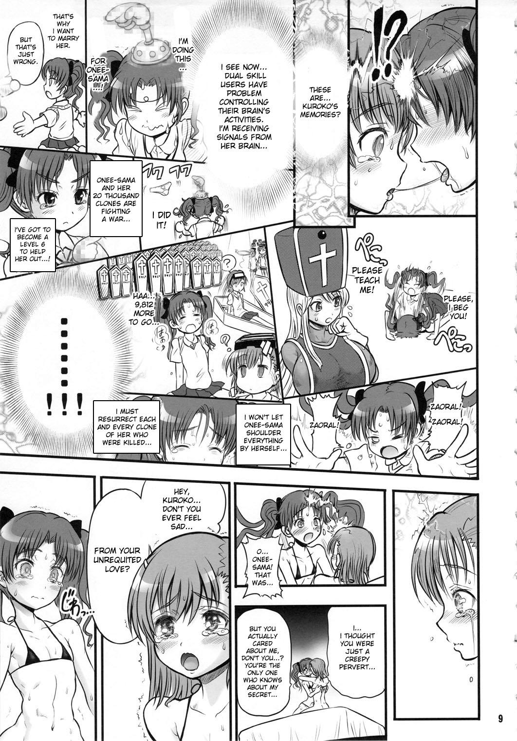Teenie (C78) [Arsenothelus (Rebis)] Toaru Kuroko no Mikoto Kanzen Kouryaku (Toaru Kagaku no Railgun) [English] <desudesu> - Toaru kagaku no railgun Casting - Page 8