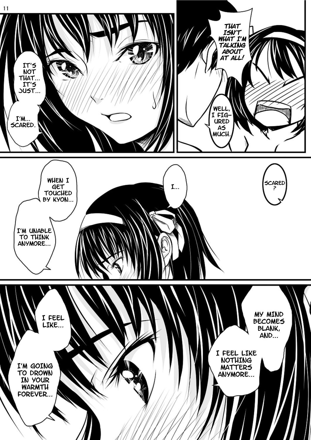 Ametur Porn Fureai | Contact - The melancholy of haruhi suzumiya Facefuck - Page 10