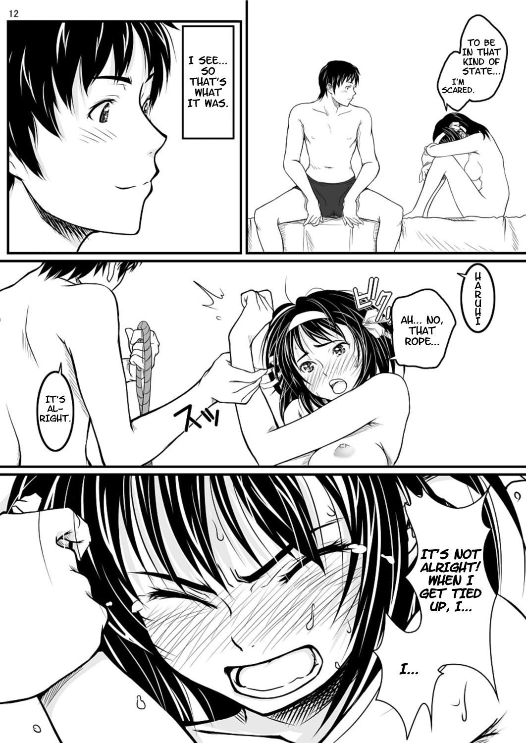 Gay Twinks Fureai | Contact - The melancholy of haruhi suzumiya Pregnant - Page 11