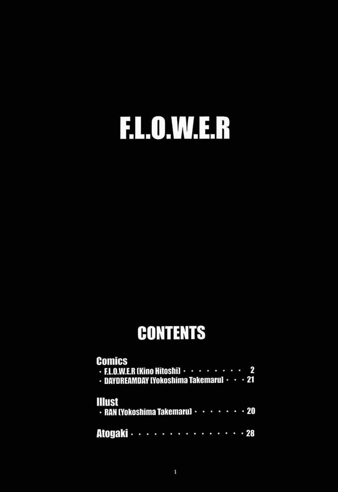 F.L.O.W.E.R Vol. 01 1