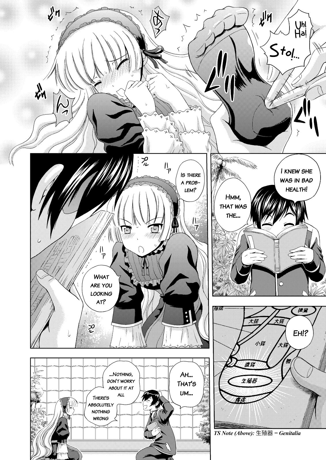 Topless Golden fairy - Gosick Shesafreak - Page 9