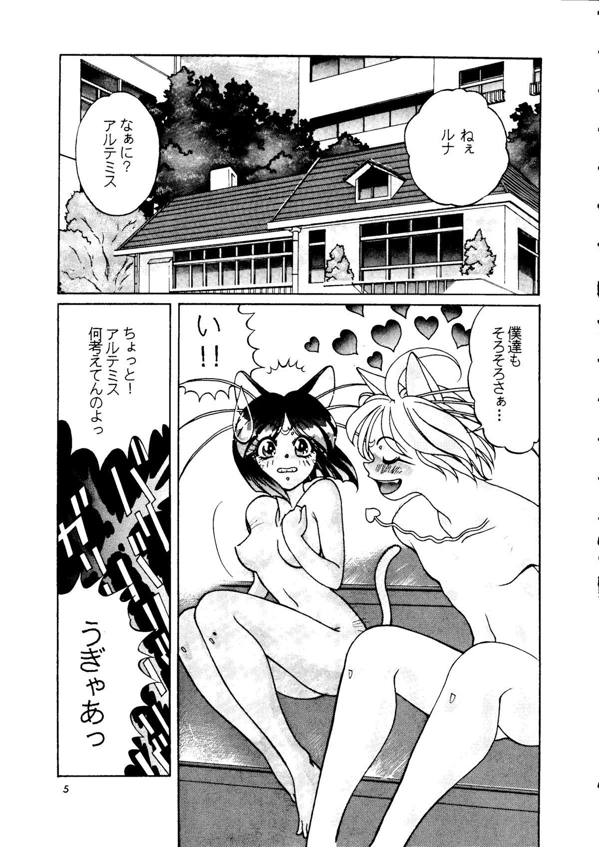 Hoe Shounen Yuuichirou Vol. 11 - Sailor moon Shemale Porn - Page 4