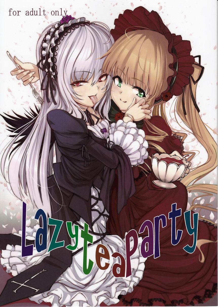 Playing Lazy tea party - Rozen maiden Gay Skinny - Page 1