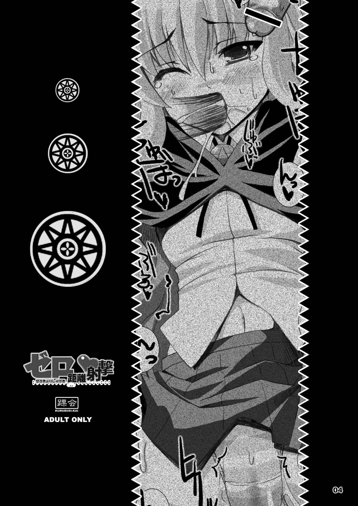 Sapphic Zero Kyori Shageki - Zero no tsukaima Chibola - Page 4