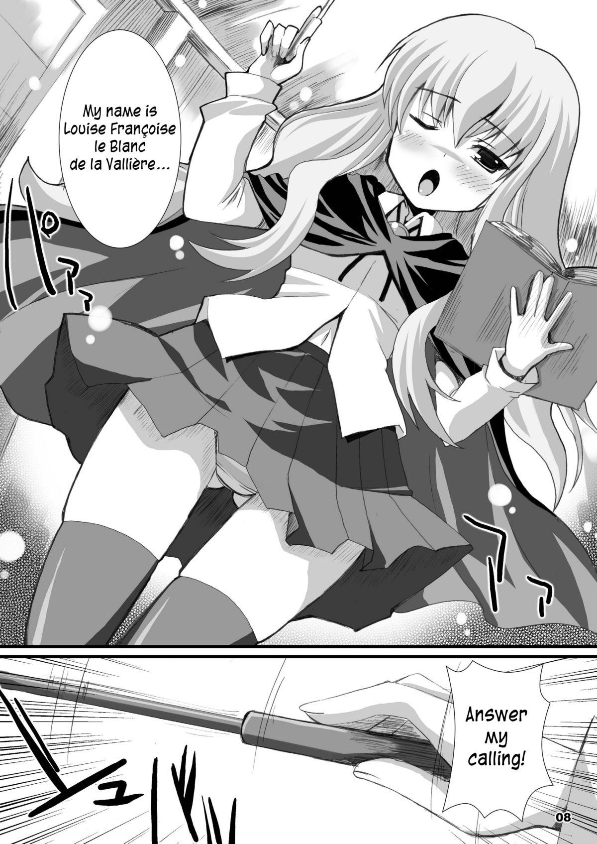 Transex Zero Kyori Shageki - Zero no tsukaima Naked - Page 8