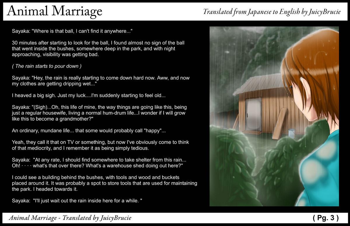 Gaysex Animal Marriage ～Sayaka～ Women Sucking - Page 4