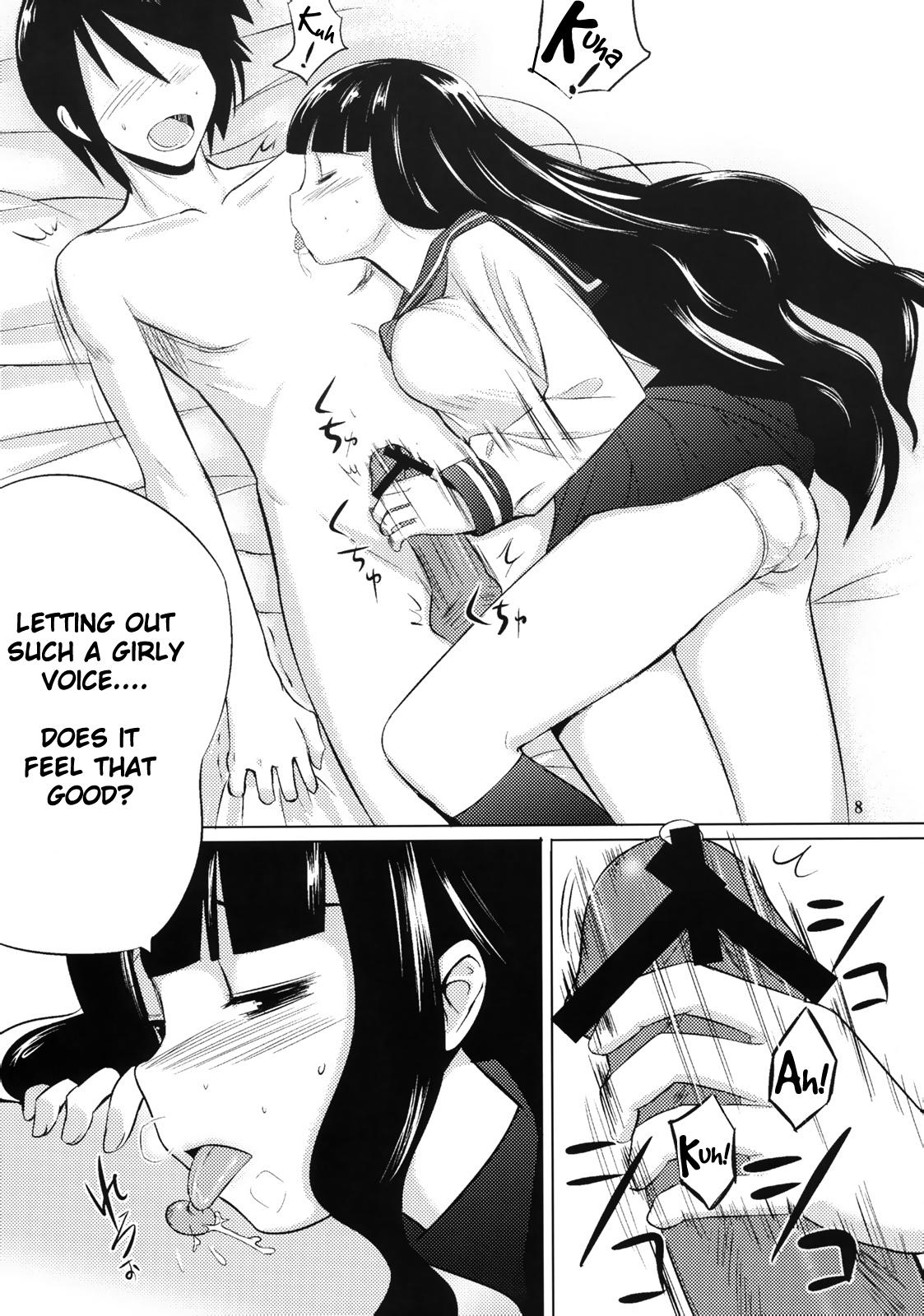 Lezbi Oshiete Zetsurin Sensei - Sayonara zetsubou sensei Travesti - Page 7