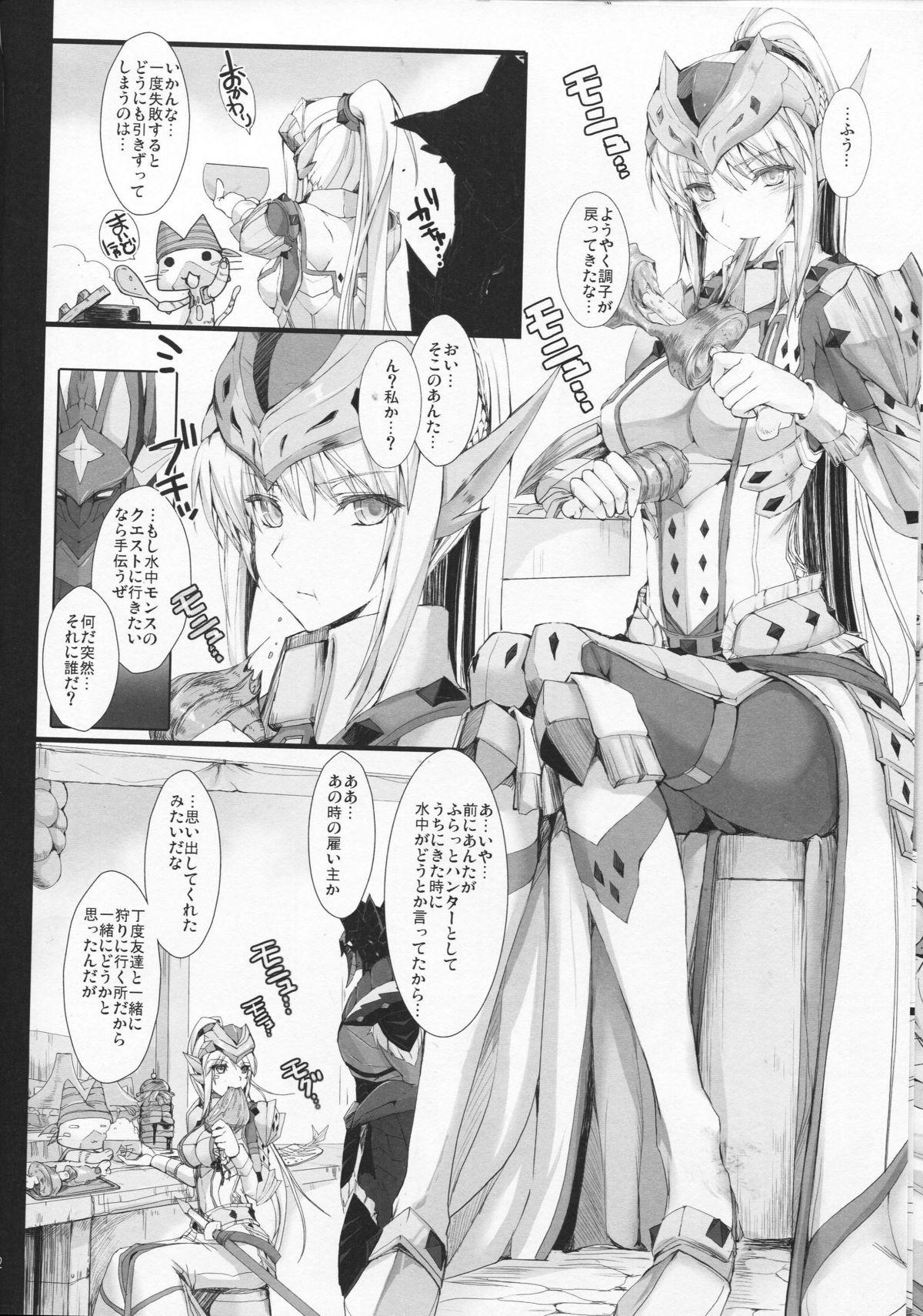 Tetona Monhan no Erohon 12 - Monster hunter Sextoy - Page 12