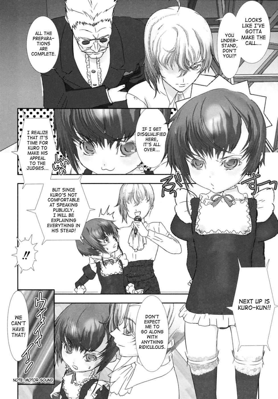 Gay Sex Shounen Maid Kuro-kun’s Butt Competition Cumfacial - Page 10