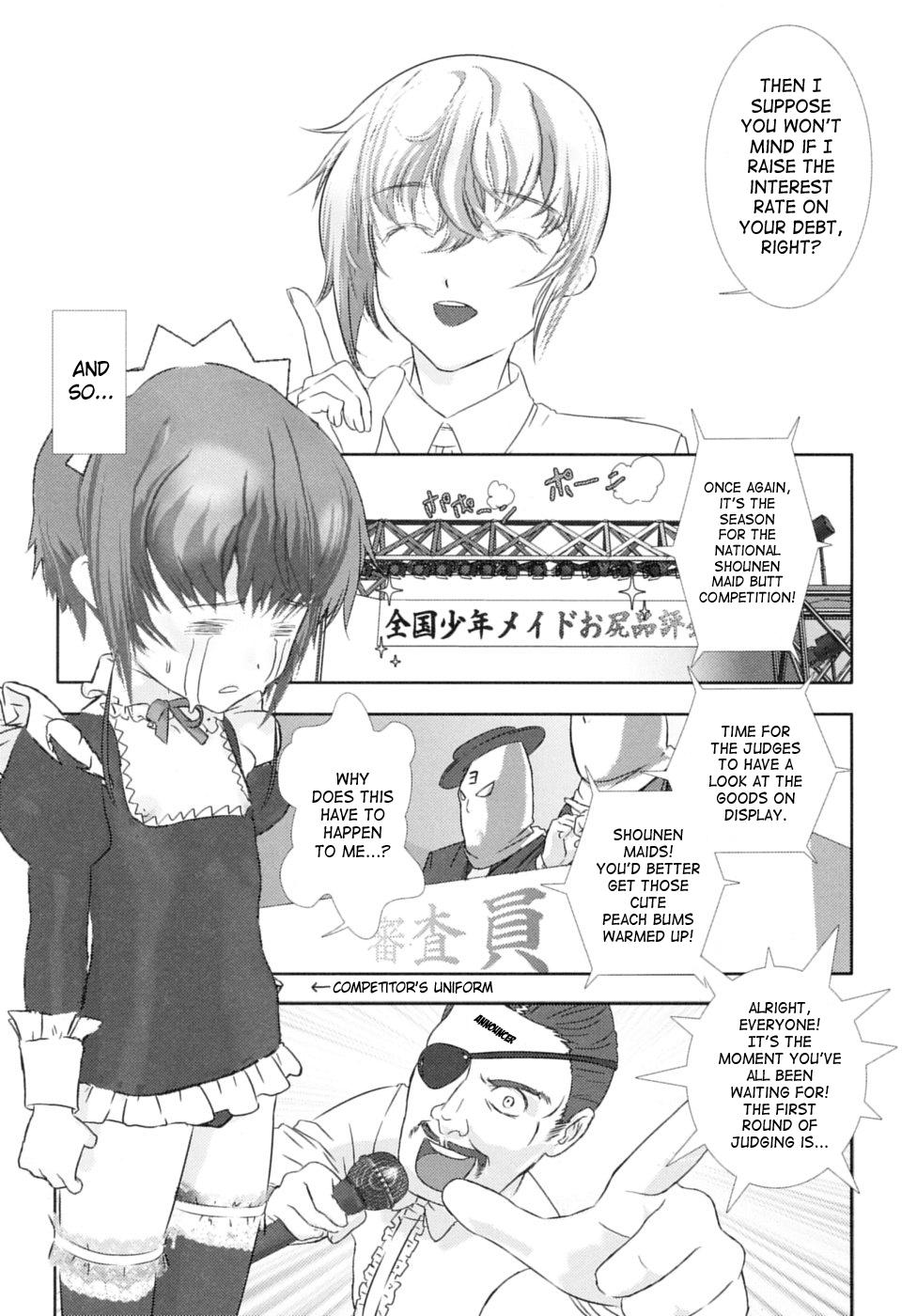 Fucking Sex Shounen Maid Kuro-kun’s Butt Competition Culote - Page 5