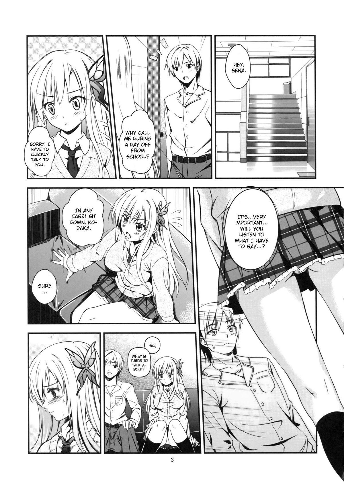 Nuru Butterflies - Boku wa tomodachi ga sukunai Belly - Page 4