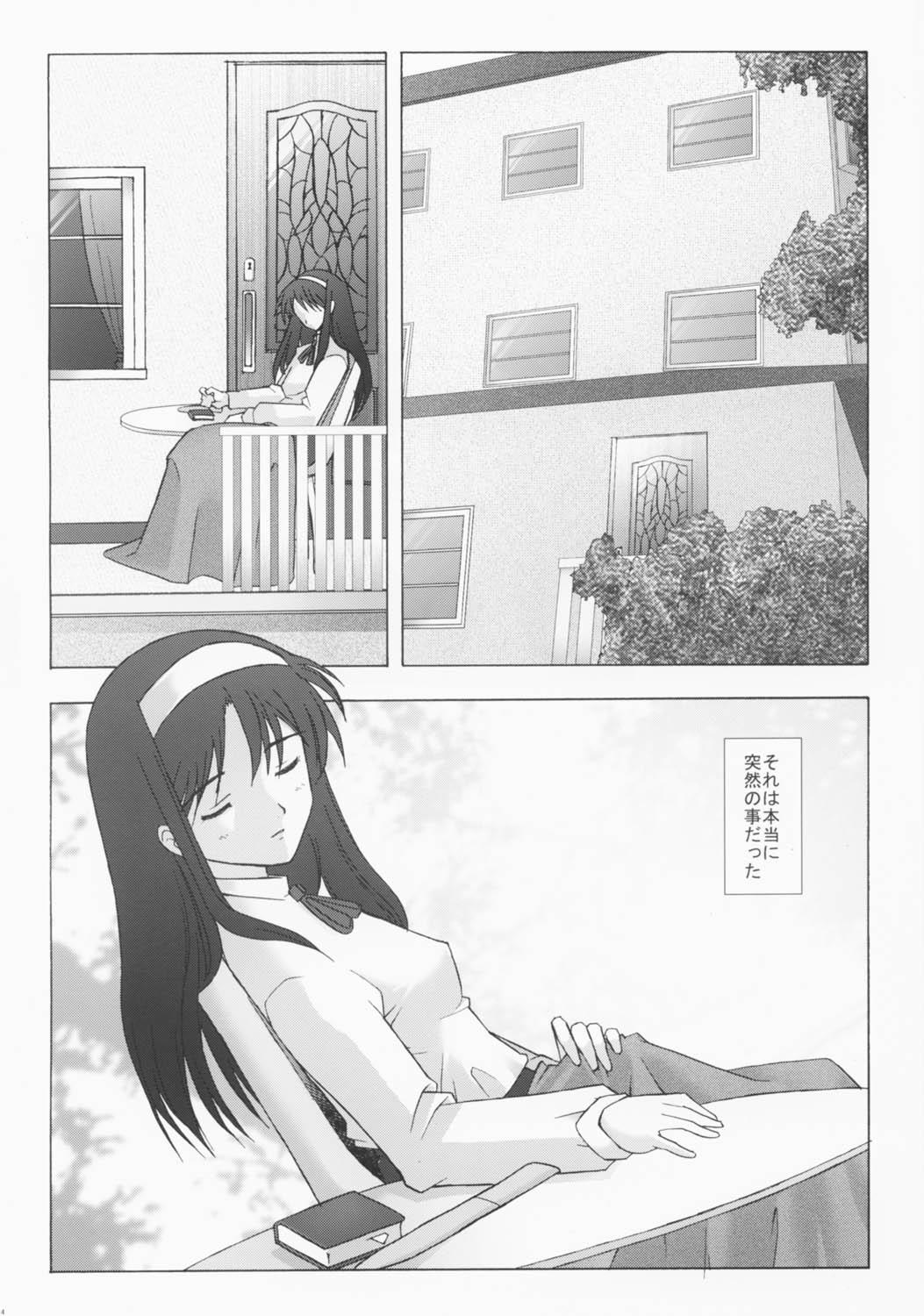 Chile Mutsumizuki Akiha - Tsukihime Scissoring - Page 3