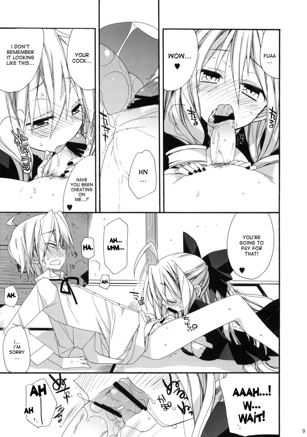 Gay Theresome HAPPY EDEN CUTE - Hayate no gotoku Job - Page 8