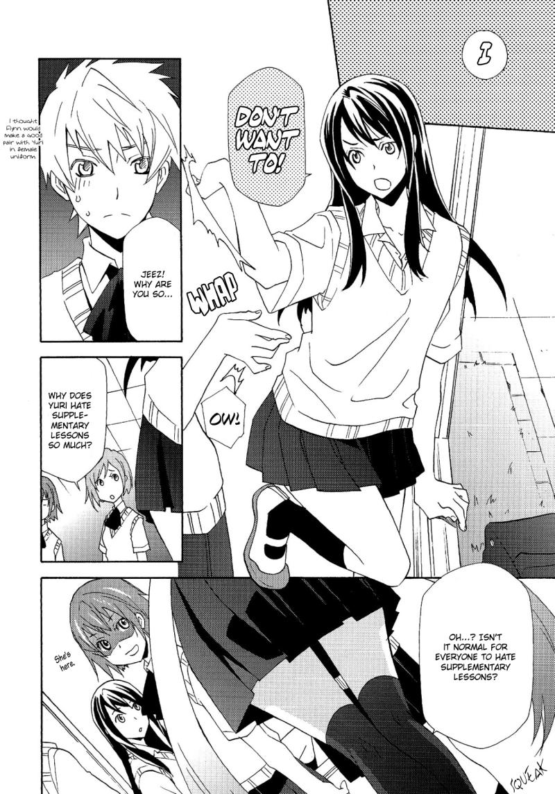 Stretch Yuri ga joshi no seifuku de gakuen monona hon. | A yuri at an academy in female uniform book - Tales of vesperia Hardcore Porn Free - Page 4