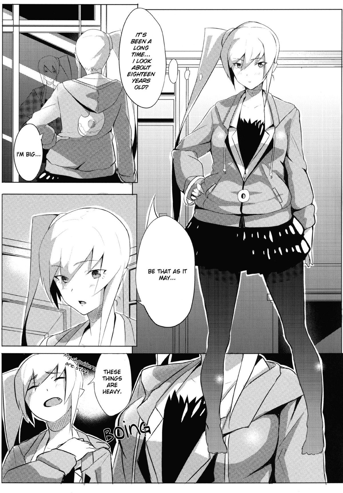 Women Sucking Dicks Shinobu x Play - Bakemonogatari Anus - Page 3