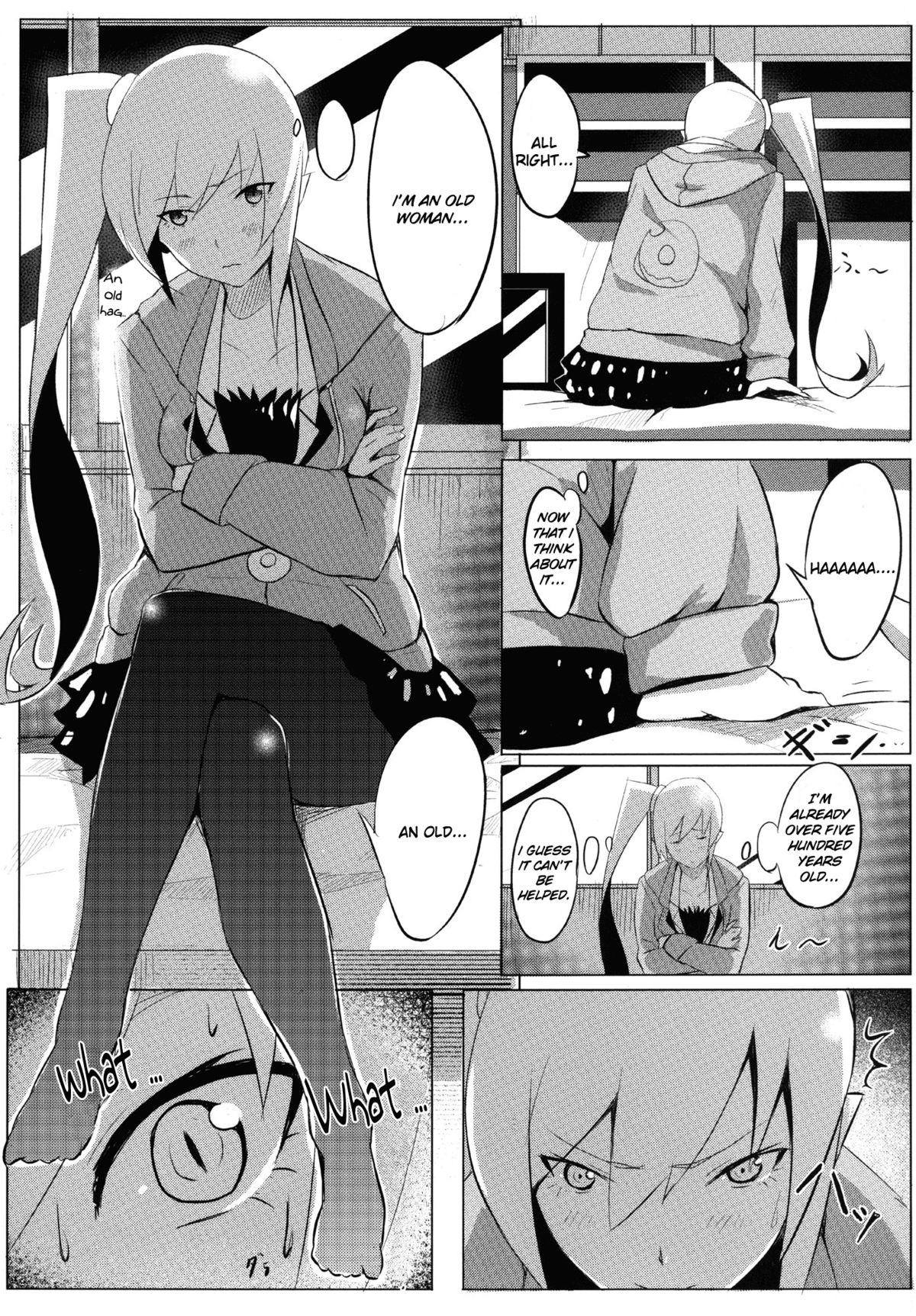 Nipples Shinobu x Play - Bakemonogatari Women Fucking - Page 5