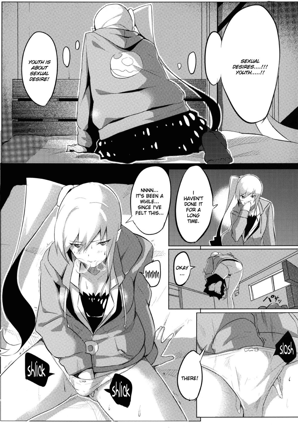 Cum In Mouth Shinobu x Play - Bakemonogatari Camgirl - Page 7