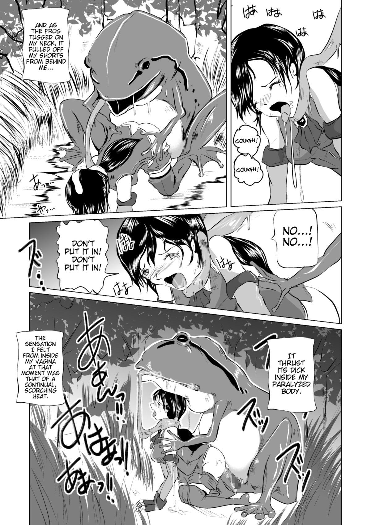 Gilf [Erotic Fantasy Larvaturs (Takaishi Fuu)] Marunomi Hakusho ~Kaeru no Harayome~ | The Vore Book - Pregnant Bride of the Frog [English] =Anonygoo+LWB+TTT= [Digital] Exhibitionist - Page 8