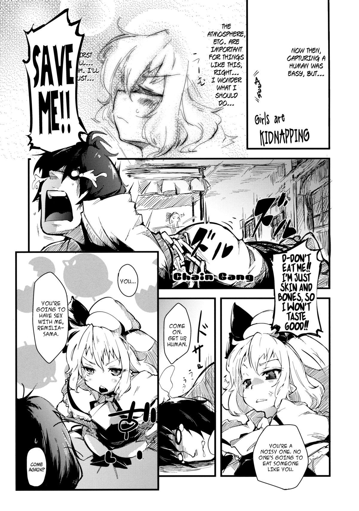 Three Some LolitaEmpress - Touhou project Black Dick - Page 6