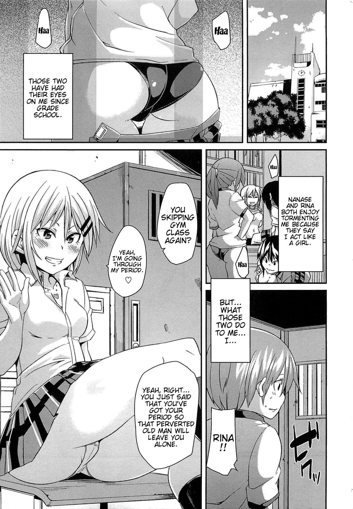 Emo Dangyakukei Joshi | Femdom Schoolgirls Boob - Page 8